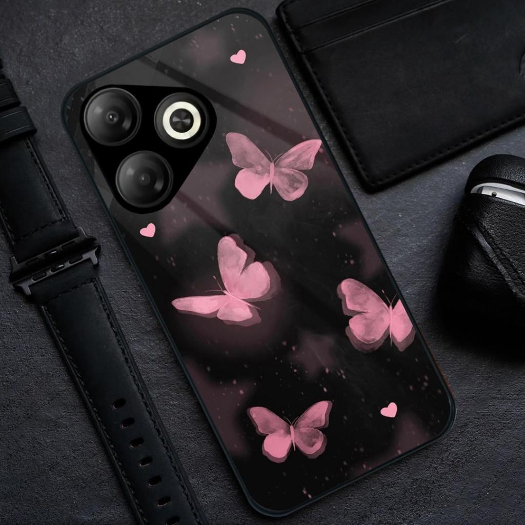 Softcase Glass Kaca Infinix Smart 10 HD [BSG-33] - Casing Hp Infinix Smart 10 HD  - Softcase   Infin