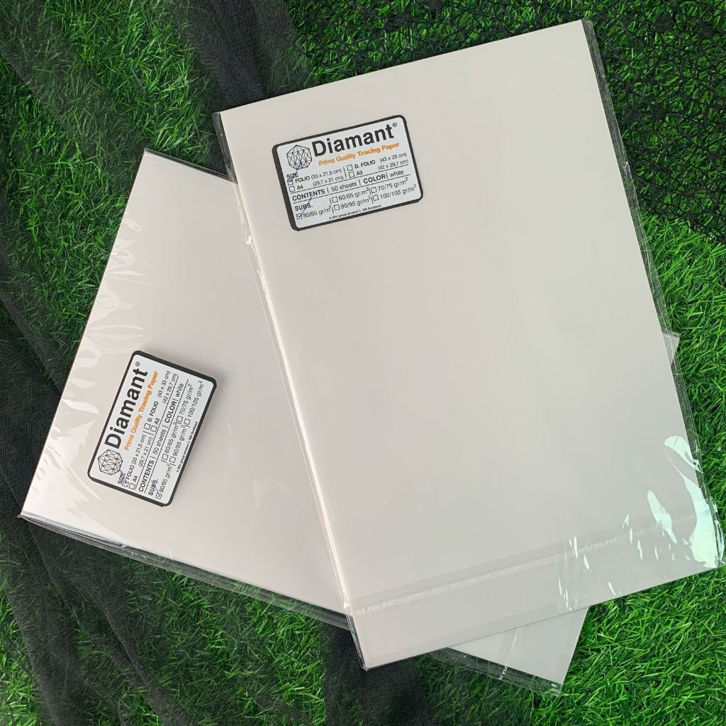 

Kertas Kalkir Premium Ukuran Folio Diamant Prima Quality Tracing Paper