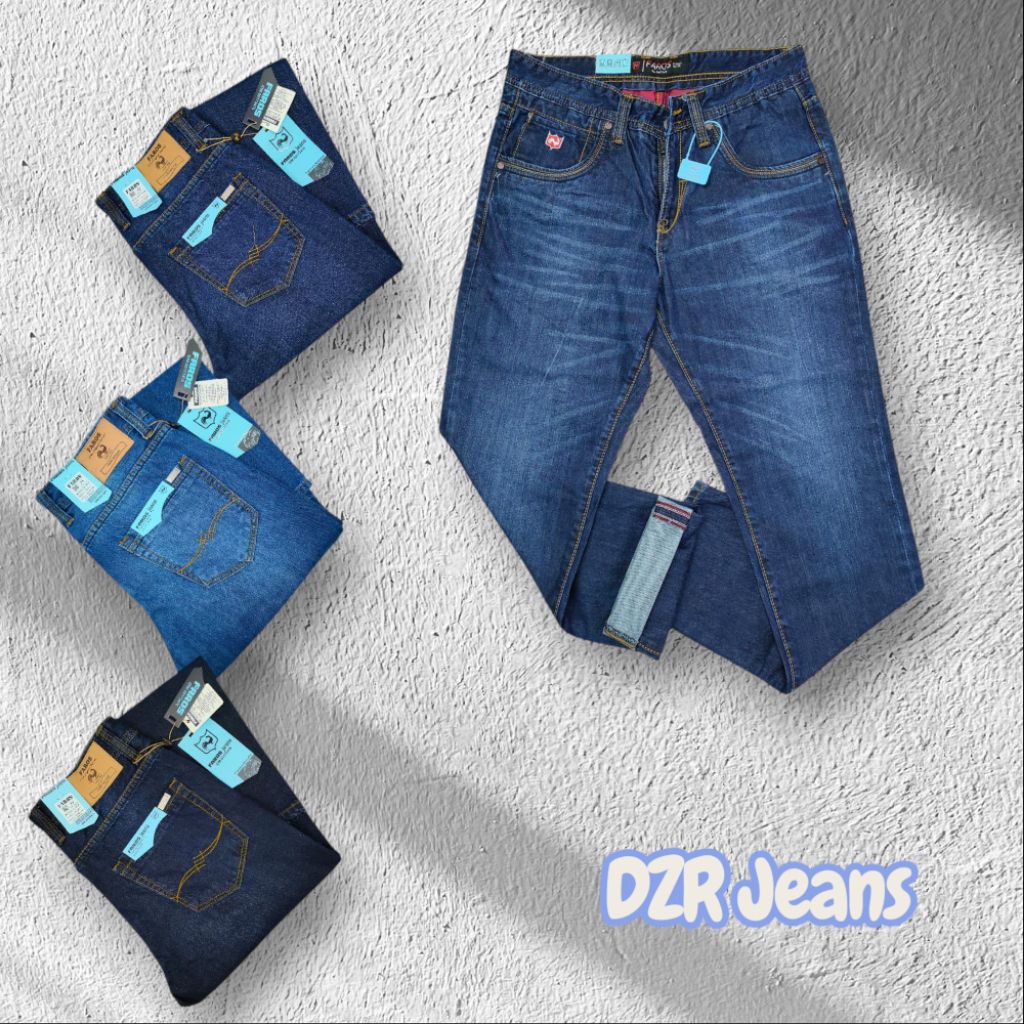 Celana Jeans Premium FAROS Panjang Slim Fit_BahanPremium_viral_celanacowok_celana_pria_brandlocal_lo
