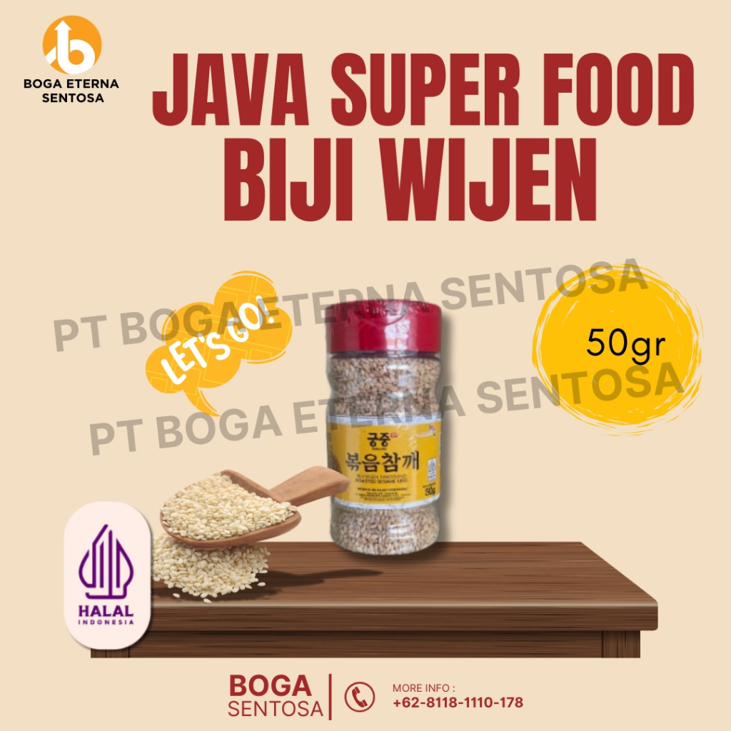 

Biji Wijen Panggang / Roasted Sesame seed JSF (PROMO!) HALAL