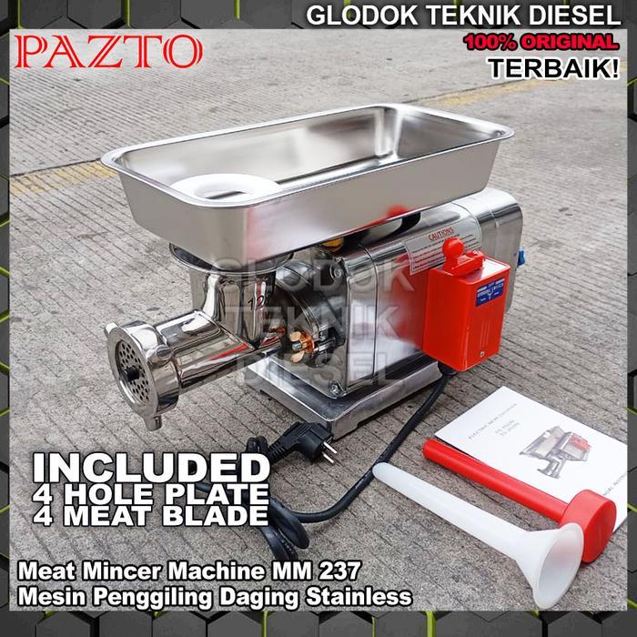 Mesin Giling Gilingan Daging Listrik Stainless Steel Meat Grinder MM 237 MM237 Original Teribaik