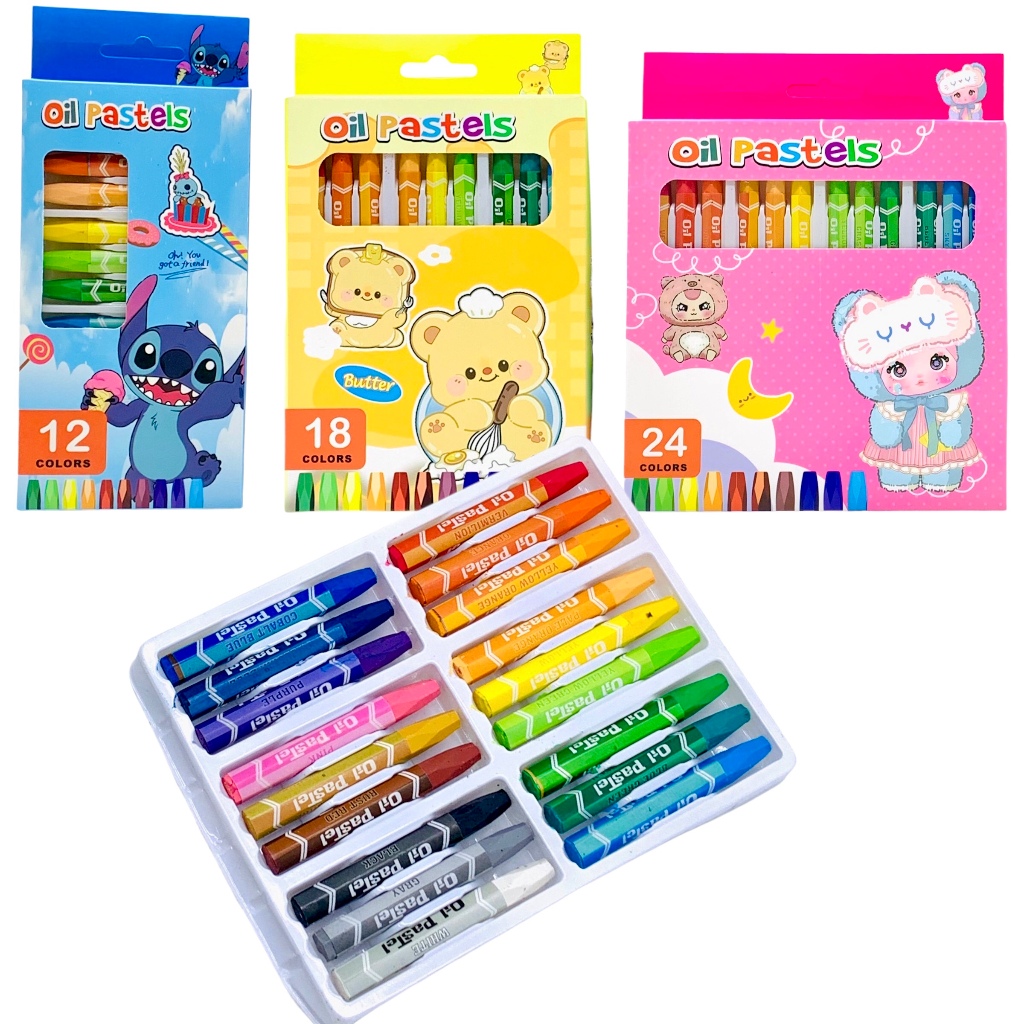 

CRAYON STITCH BABY THREE BUTTER BEAR 12W/18W/24W / OIL PASTEL KARAKTER VIRAL
