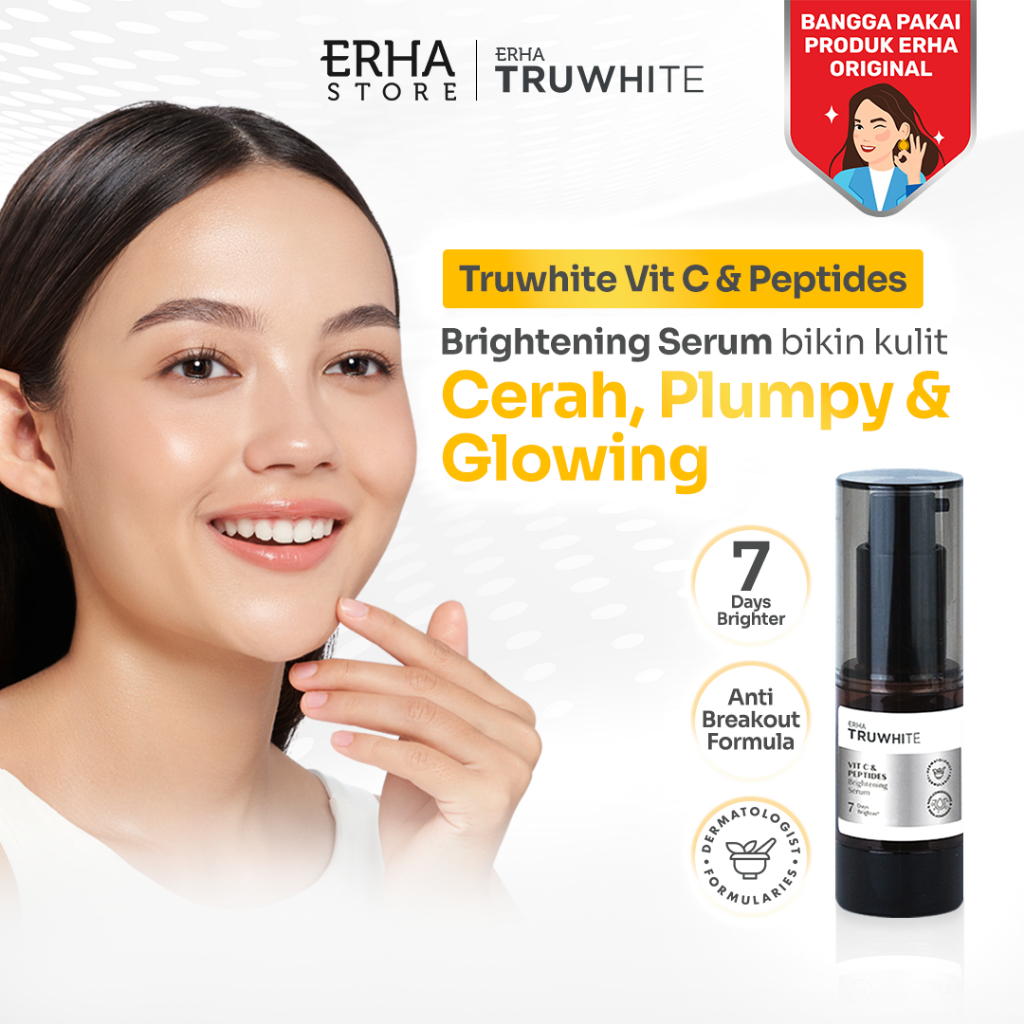 ERHA Truwhite VIT C & Peptides Brightening Serum - 20 ml