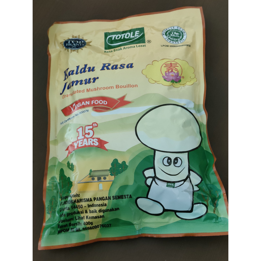 

Totole Kaldu Jamur - Rich Flavor Instant Mushroom