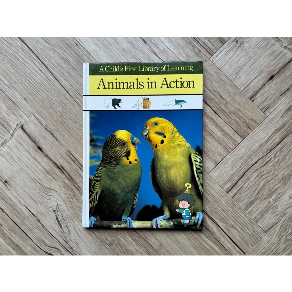 A Child’s First Library of Learning: Animals in Action- Time-Life Books [PRELOVED] Buku Anak