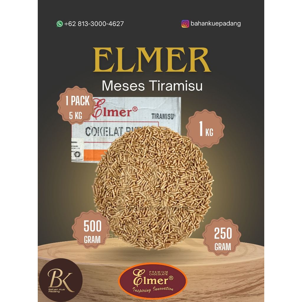 

MESES | TOPPING | MEISES | MESIS | ELMER MESES TIRAMISU – Repack 1 Kg / 500 gr / 250 gr