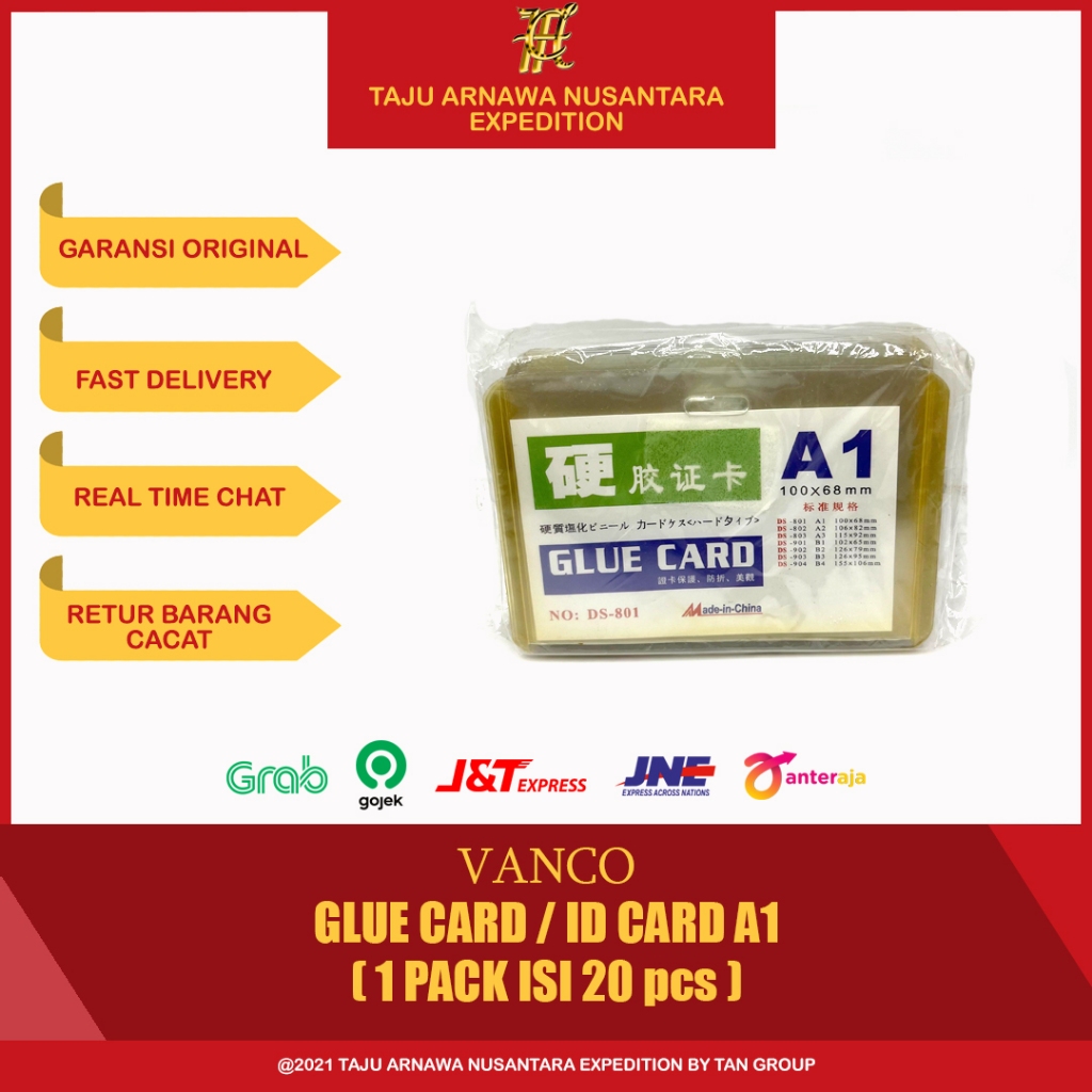 

ID CARD / GLUE CARD / NAMETAG MIKA UKURAN A1