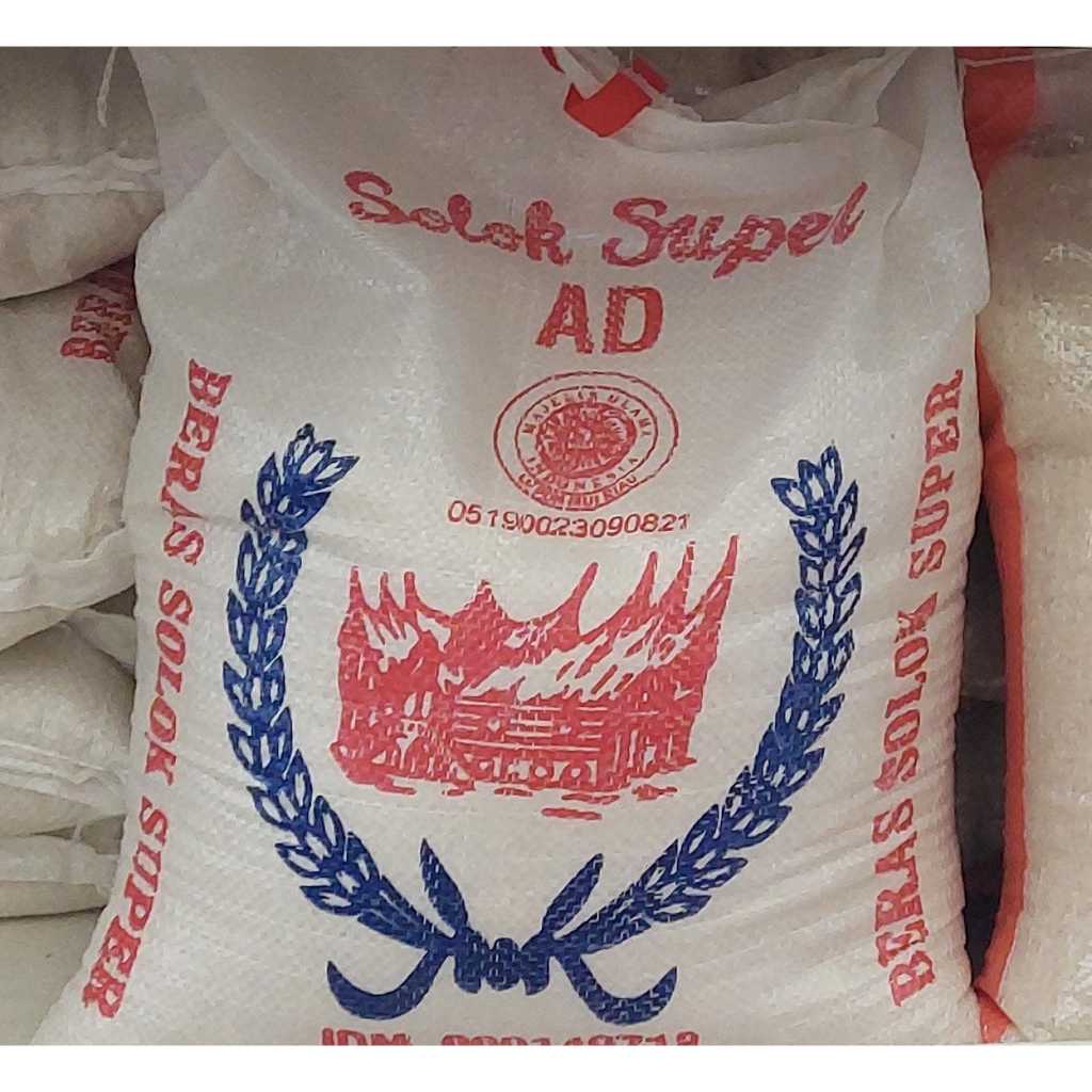 

[oddsolshop] pekanbaru/Beras Solok Super 10KG / Cap Rumah Solok
