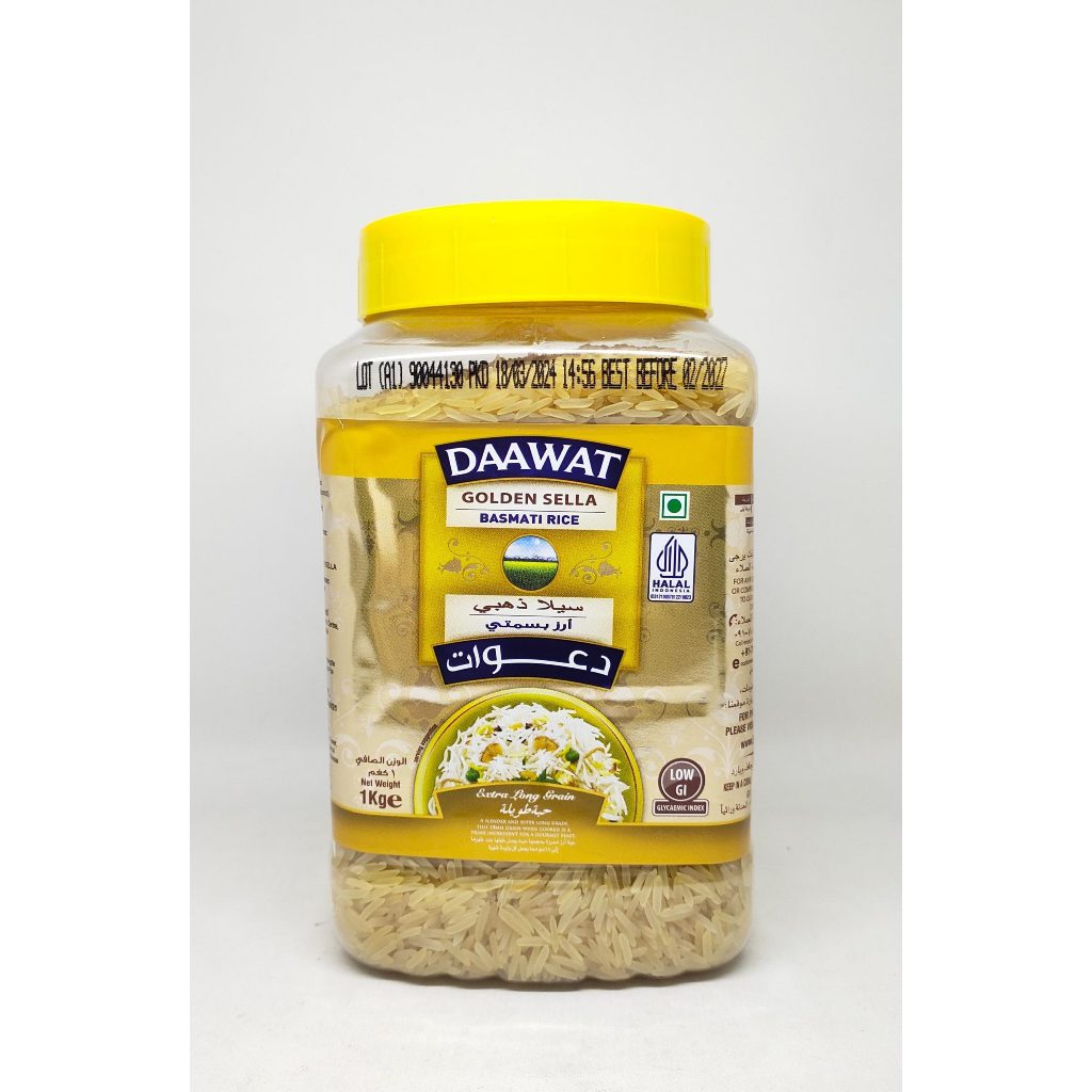 

[oddsolshop] pekanbaru/Daawat Golden Sella 1 kg / Basmati Rice / Beras Basmati