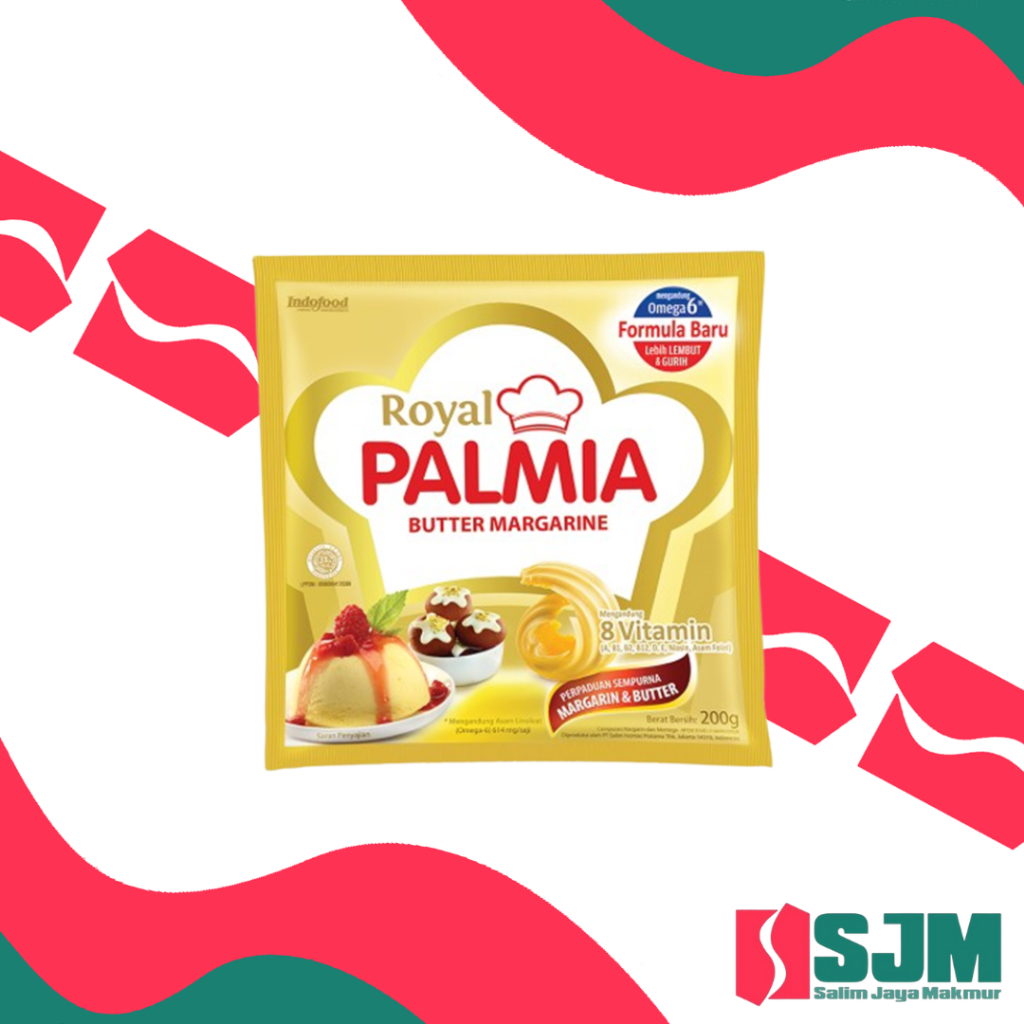 

Palmia Royal Sct 200 Gr – Margarin Berkualitas untuk Baking & Kue