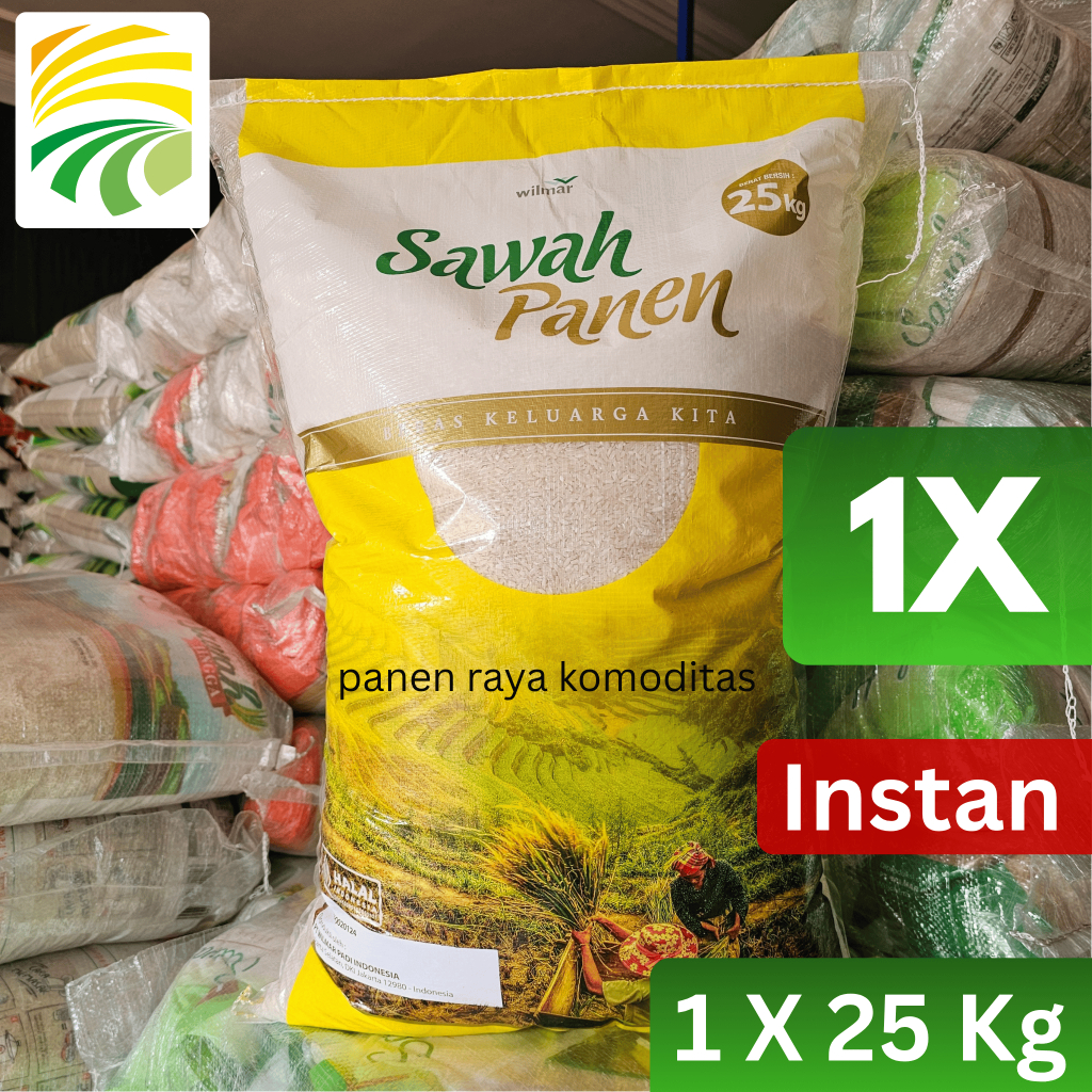 

[Instan] Beras Sawah Panen Wilmar 25 Kg