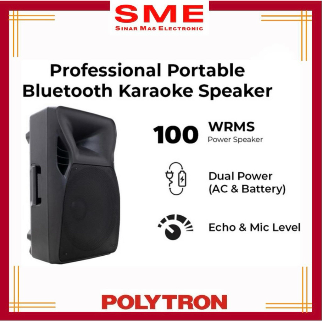 Speaker POLYTRON 15” BLUETOOTH - PAS PRO 15F5