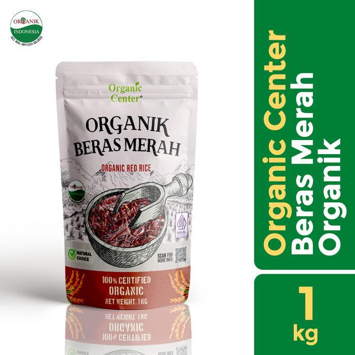

[oddsolshop] pekanbaru/Organic Center Beras Merah 1 kg / Beras Organik