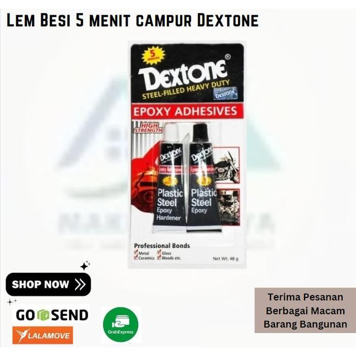 Lem Besi Dextone 5 Menit / Lem Dextone 5 Menit