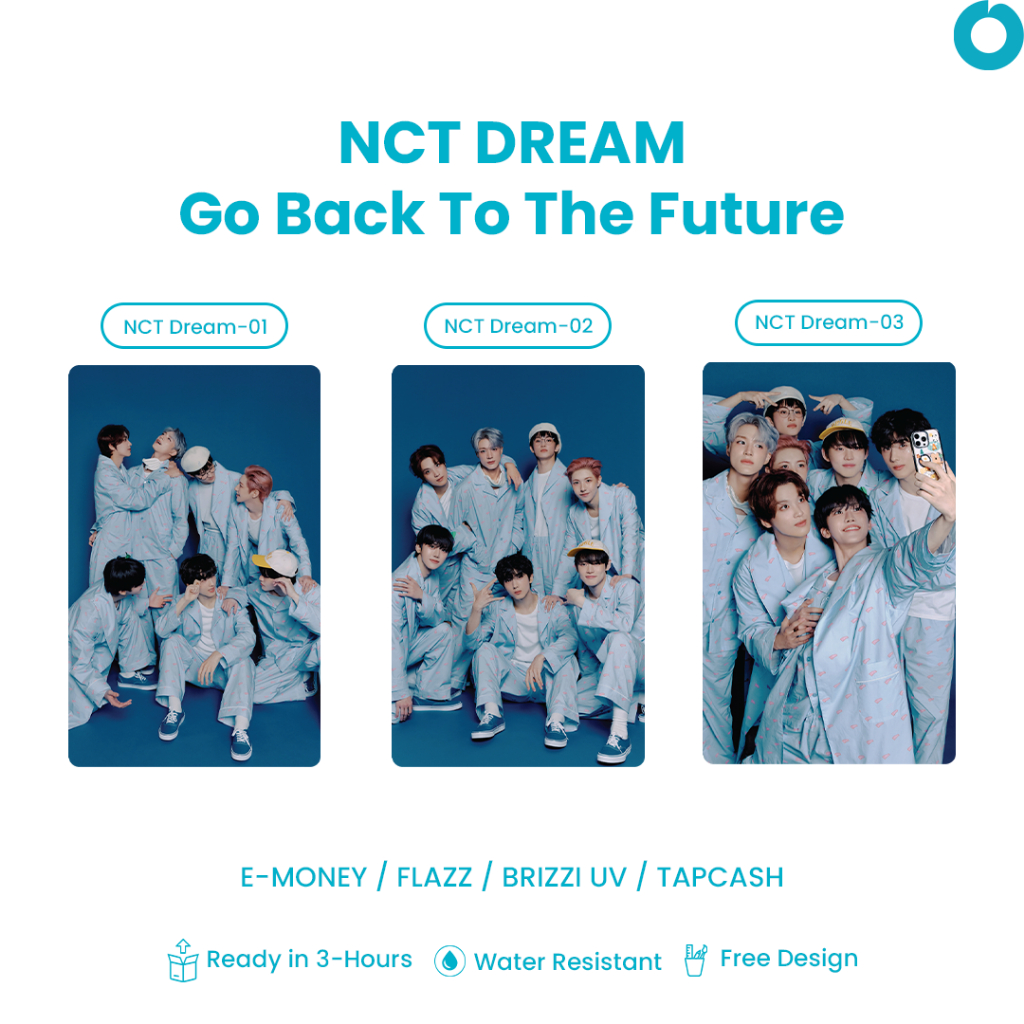 E-Money / E-Toll / Flazz / Brizzi / Tap Cash Custom Kartu Unik Edisi Korea Kpop NCT Dream