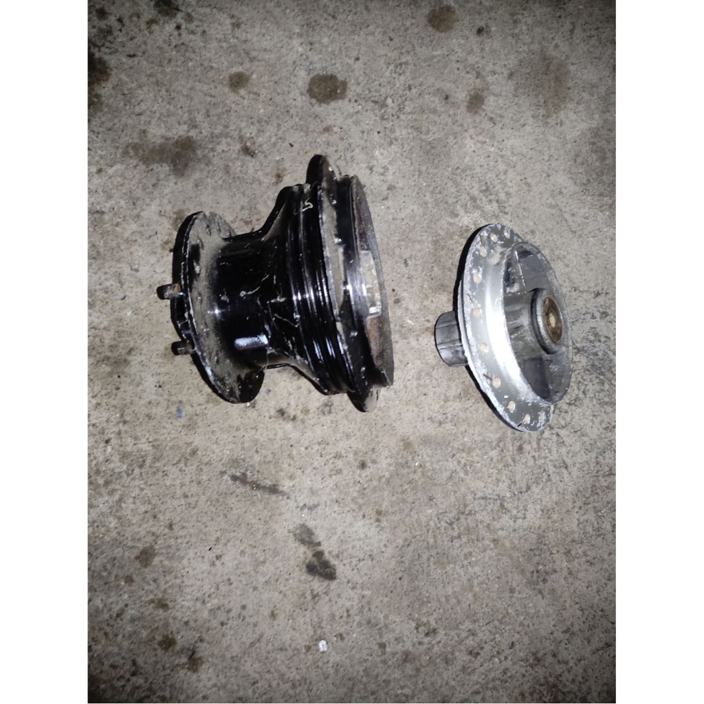 tromol belakang yamaha DT ori bahan(bahan napgiran/tromol mekrok)