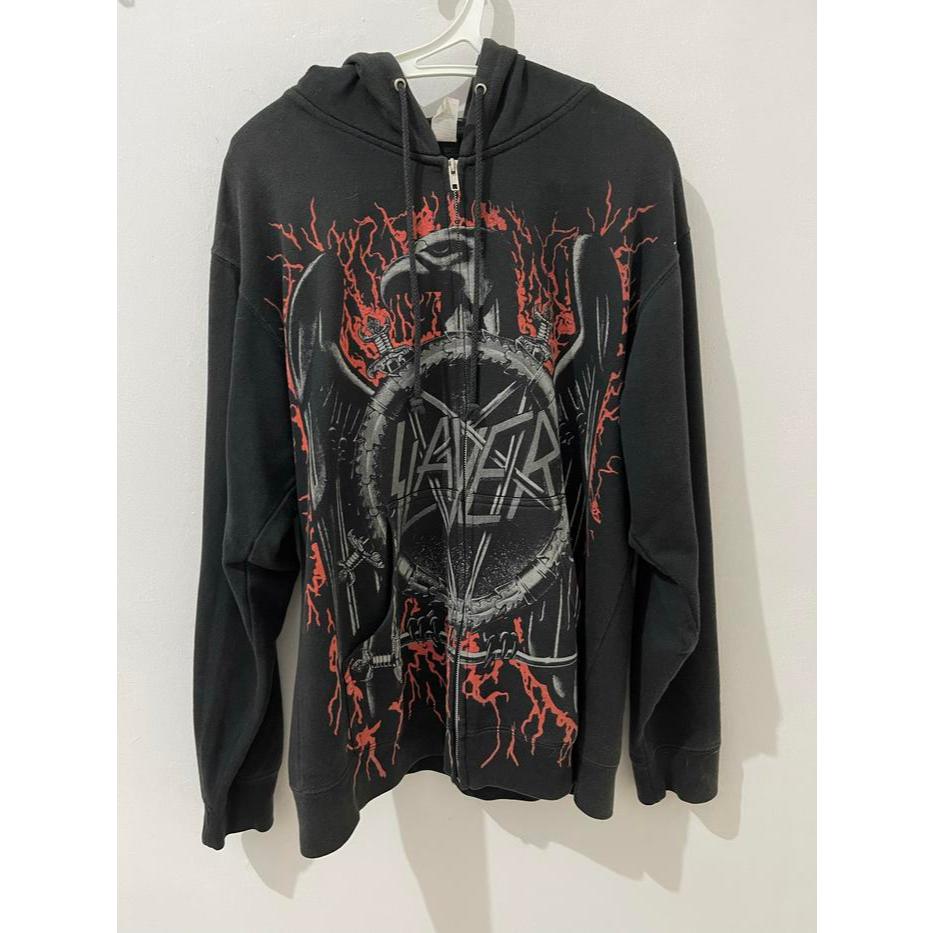 Hoodie Band Slayer Eagle Original (Bekas/Second)