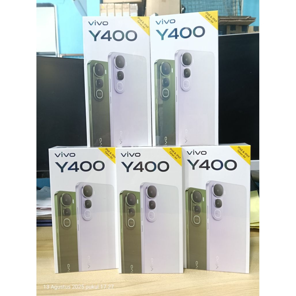 Vivo Y400 ram 8/128GB & 8/256GB - IP68 & IP69 || Snapdragon 685 - Funtouch OS 15 || 6000mAh - 44W Fl