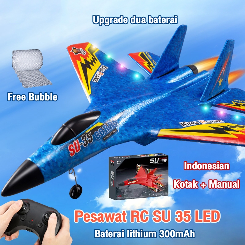 SU35 Mainan Pesawat Remote Control Bisa Terbang Besar Murah