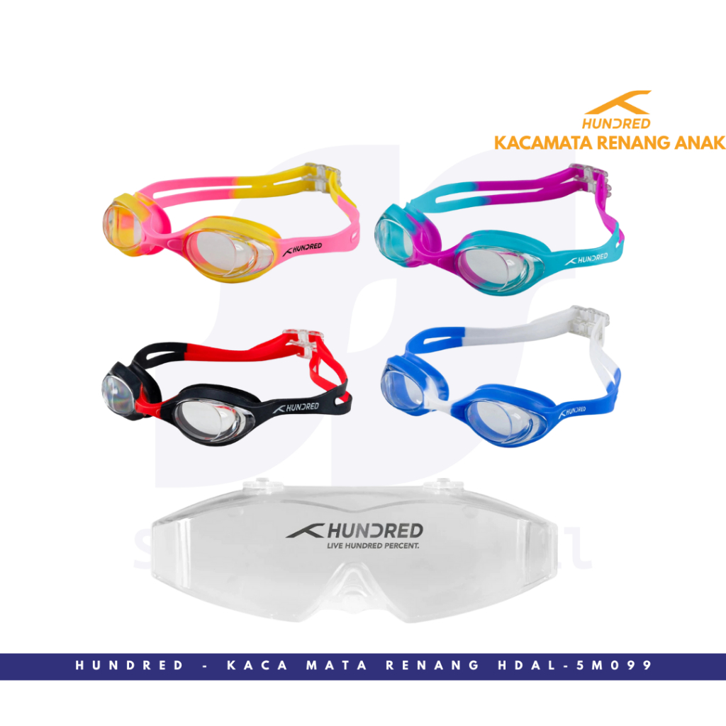 Hundred Kacamata Renang Anak Anak (Little Aqua) HDAL-5M099