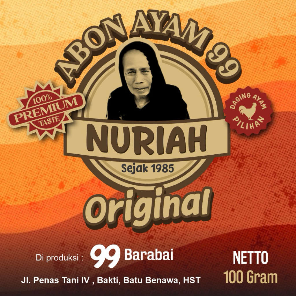 

Abon Ayam 99 Nuriah Original