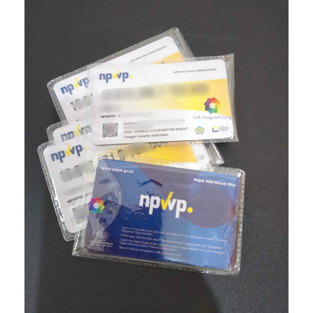 

Cetak Kartu ID CARD PVC CARD NPWP SEHARI JADI Bisa Cetak Satuan