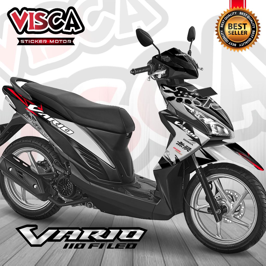 Decal Vario 110 Fi Led Full Body Stiker Vario 110 Fi Led Full Body Striping Vario 110 Fi Led Full Bo