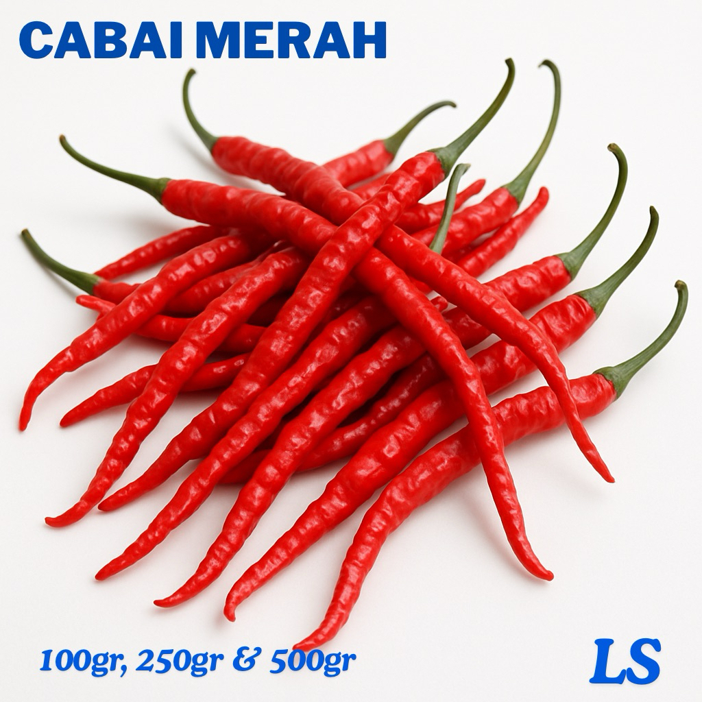 

Cabai merah keriting segar
