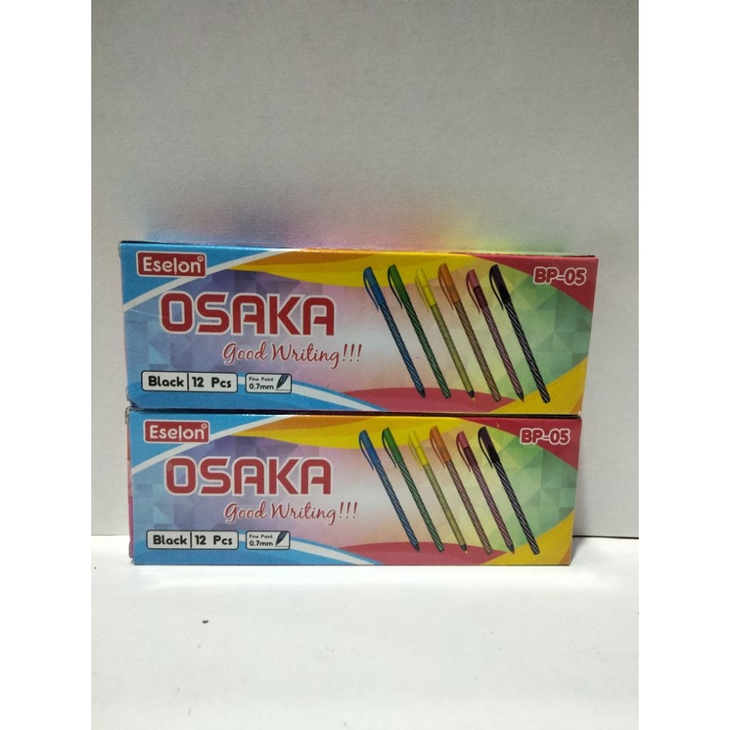 

Pulpen eselon Osaka isi 12 pcs, 0.7mm