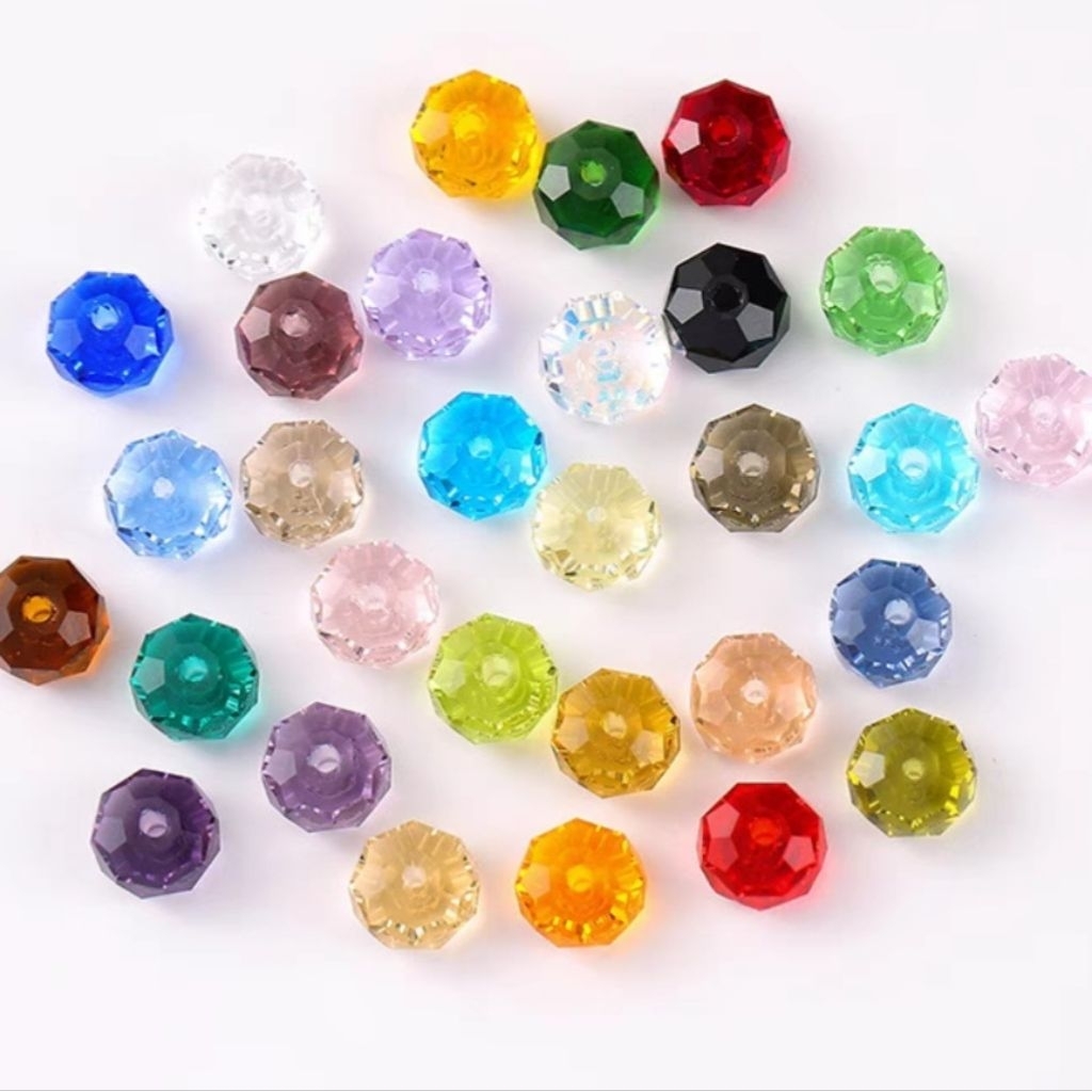 Ecer 20pcs Roda 8mm A5 AAAAA Ceko monte mote beads diy ronce kristal crystal swarovski