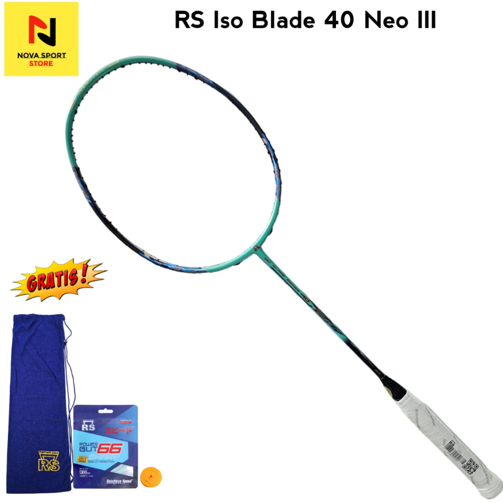 Raket Badminton RS Iso Blade 40/41/42 Neo III