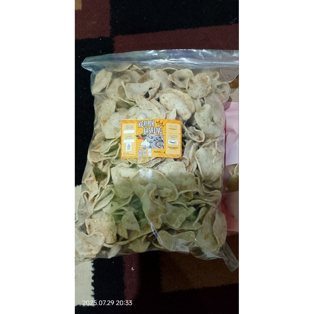 

#keripikbasrenggarlicoil#basrengoriginal