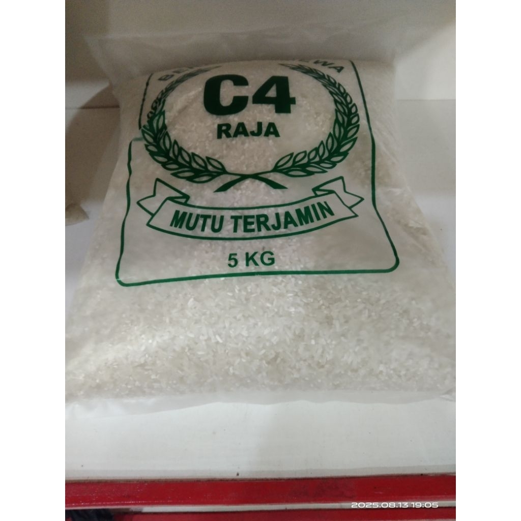 

Beras Pulen C4 Raja kemasan 5 kg