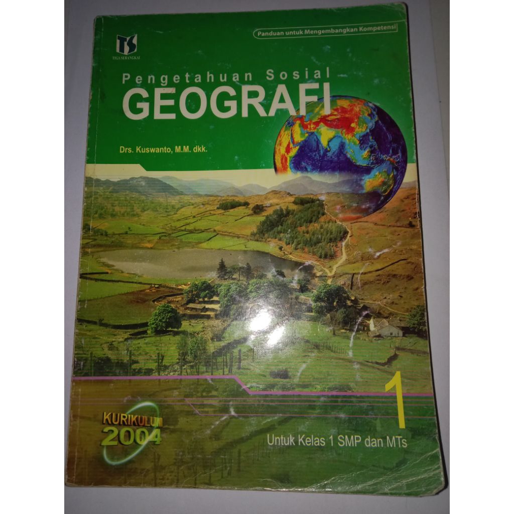 {PreLoved} Collection Buku Mapel GEOGRAFI Kurikulum 2004 Untuk SMP/MTs Cocok Buat Bahan Tambahan Aja