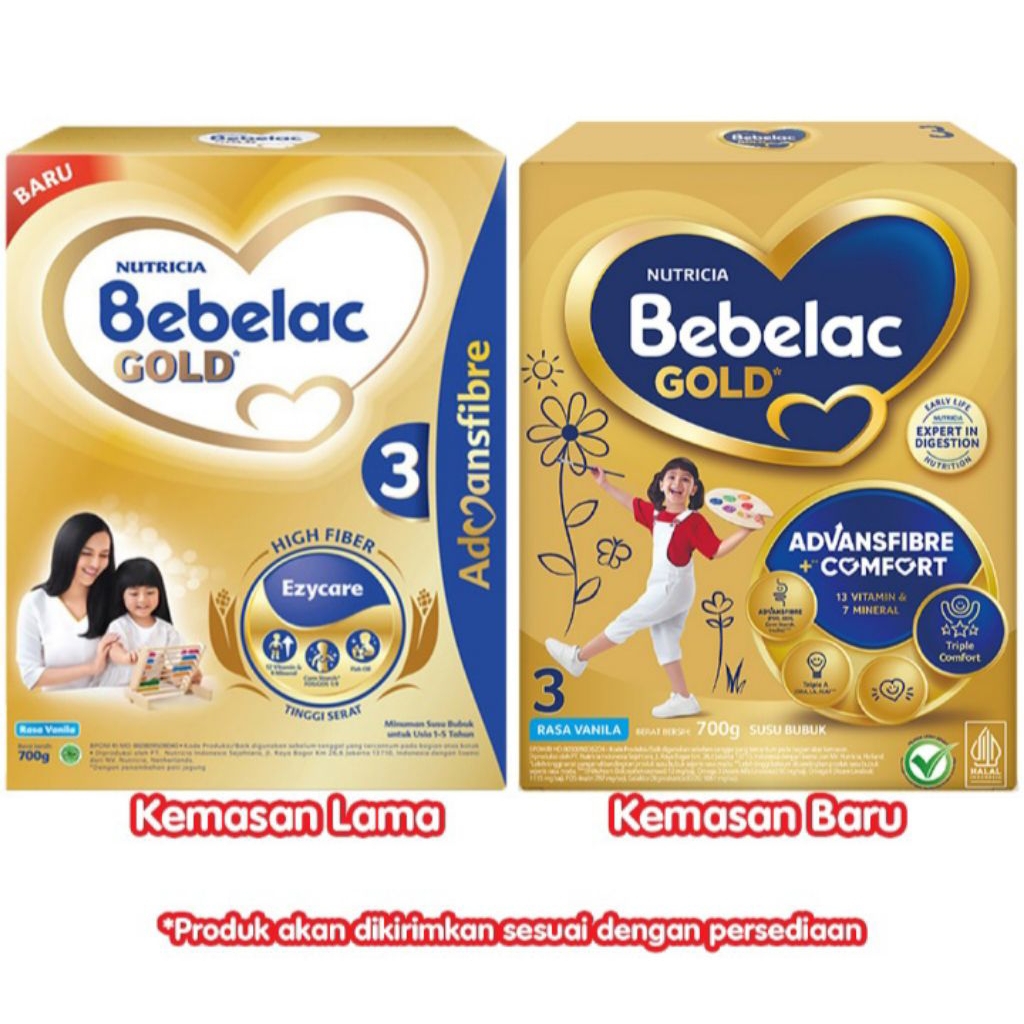 

Bebelac Gold 3 Susu Bubuk Pertumbuhan AnakVanila 700 g