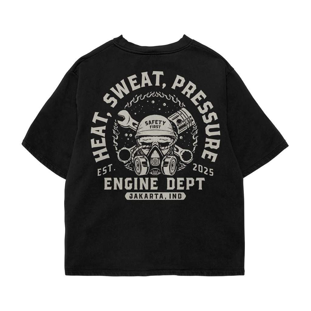 Salt & Sail Club – Engine Blood Tee | Kaos Pelaut Streetwear (Engine Dept)