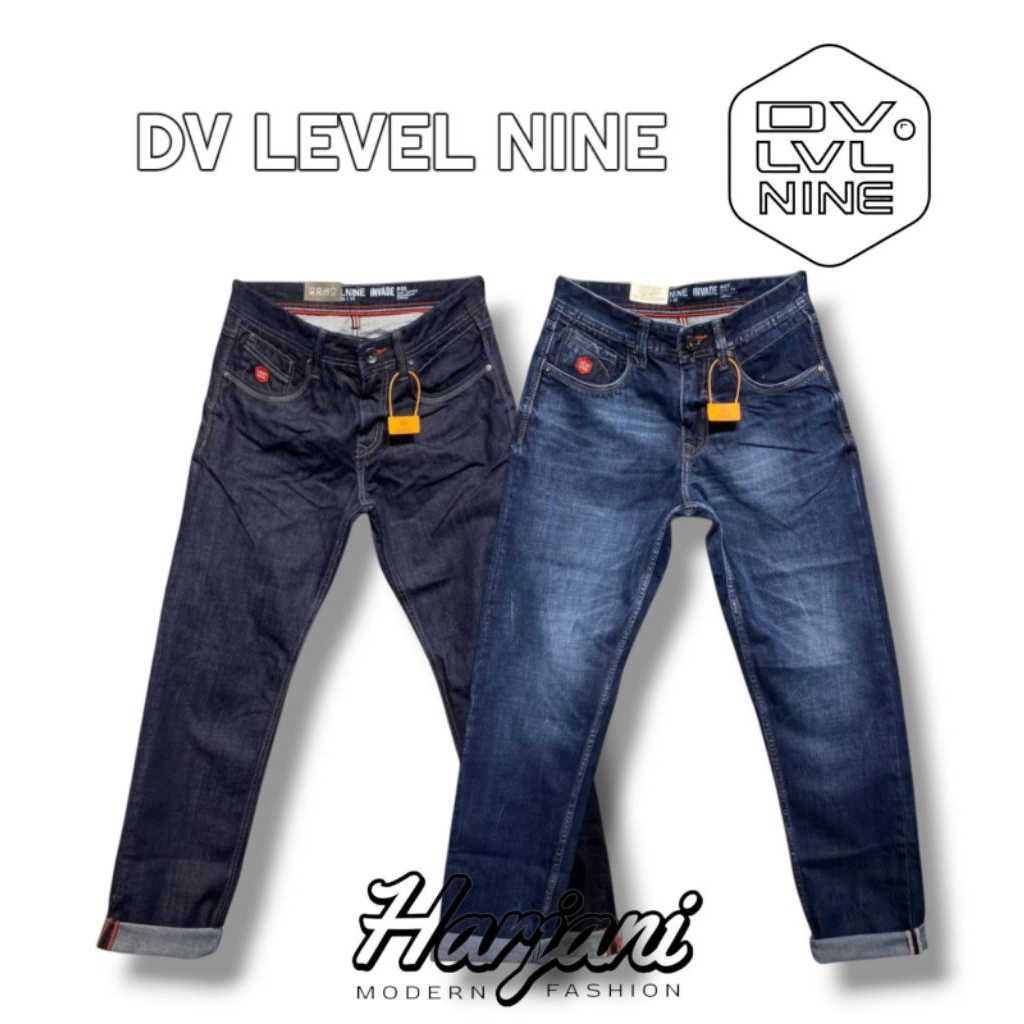 Celana Jeans Pria DV LEVEL NINE ORIGINAL