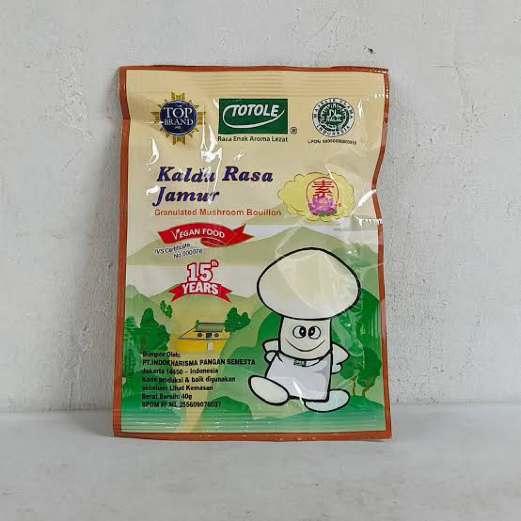 

Totole Kaldu Jamur 40 gram- 36 Fresh Palembang
