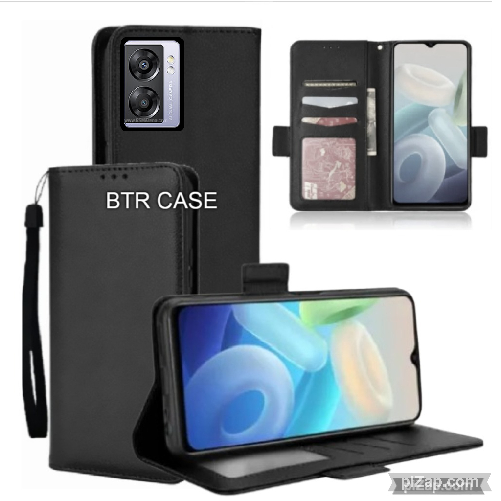 CASE DOMPET HP OPPO A57 2022 CASING DOMPET KULIT FLIP COVER LEATHER SARUNG HP