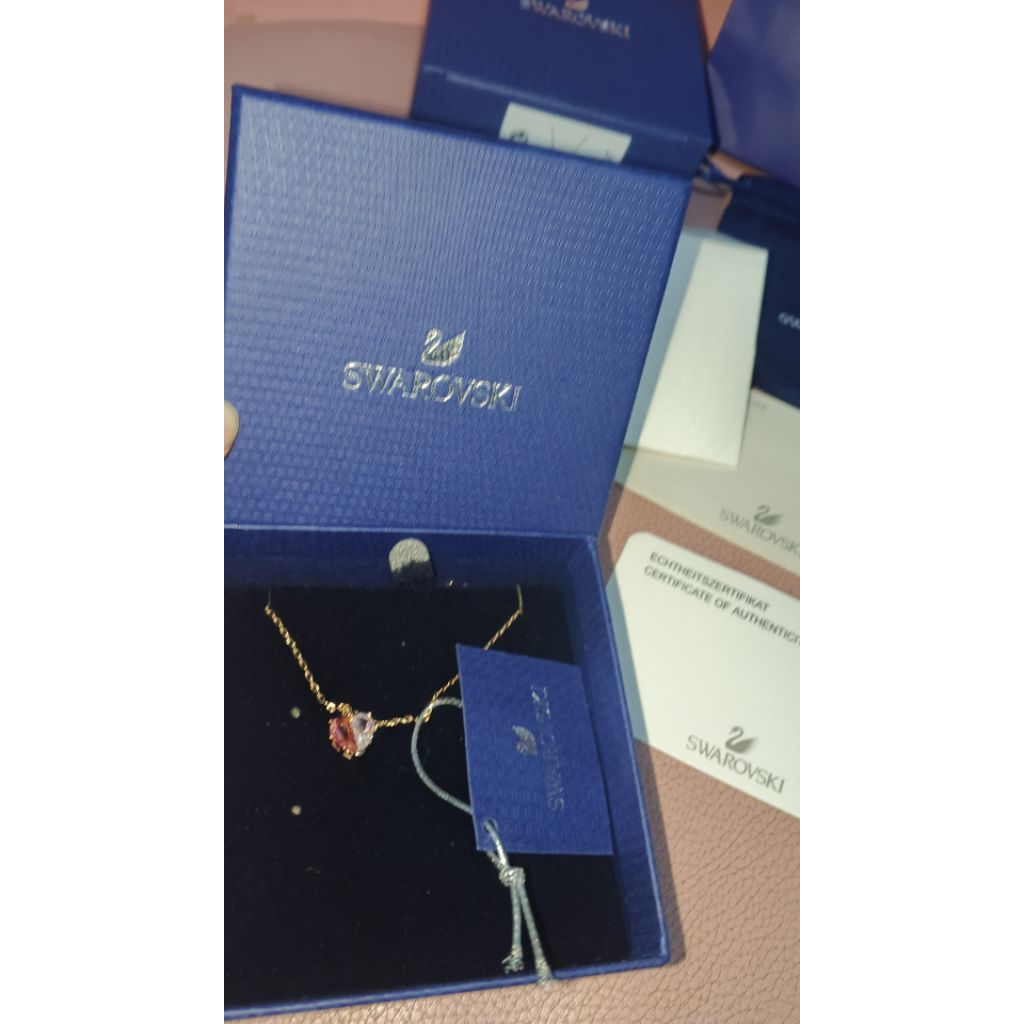 kalung Swarovski original,Swarovski necklace