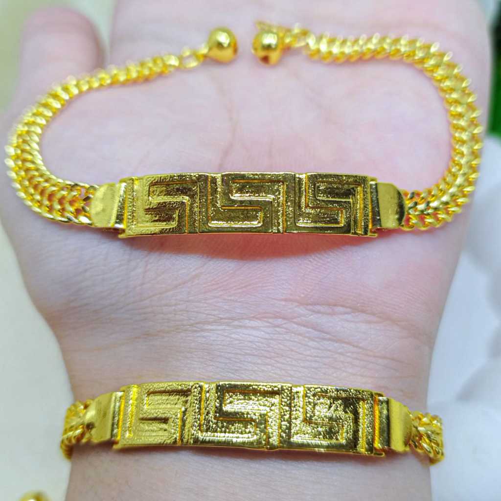 Gelang Kelabang Gelang Rhodium Premium sisik naga Rantai Besar Gelang Rantai Grosir Gelang Kendari S