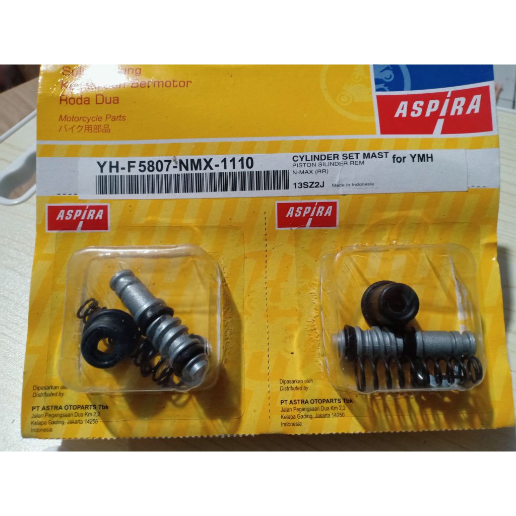 original seal master rem kit master rem kanan kiri N-max nmax Old aerox Lexy new Aspira