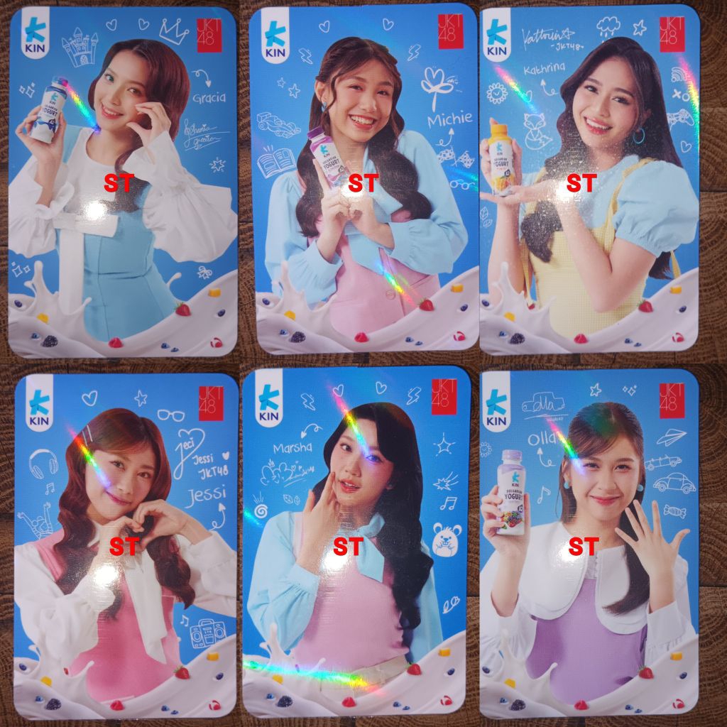 Photocard Kin x JKT48 Official Merchandise PC Photo Card Original Murah Sale Diskon Murce Jpop Idol 