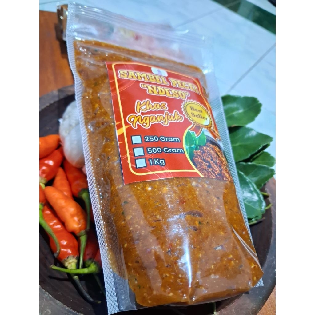 

Sambel Pecel Ndeso-1 KG .Kualitas Premium.Ekstra Mantap,Ekstra Nikmat.