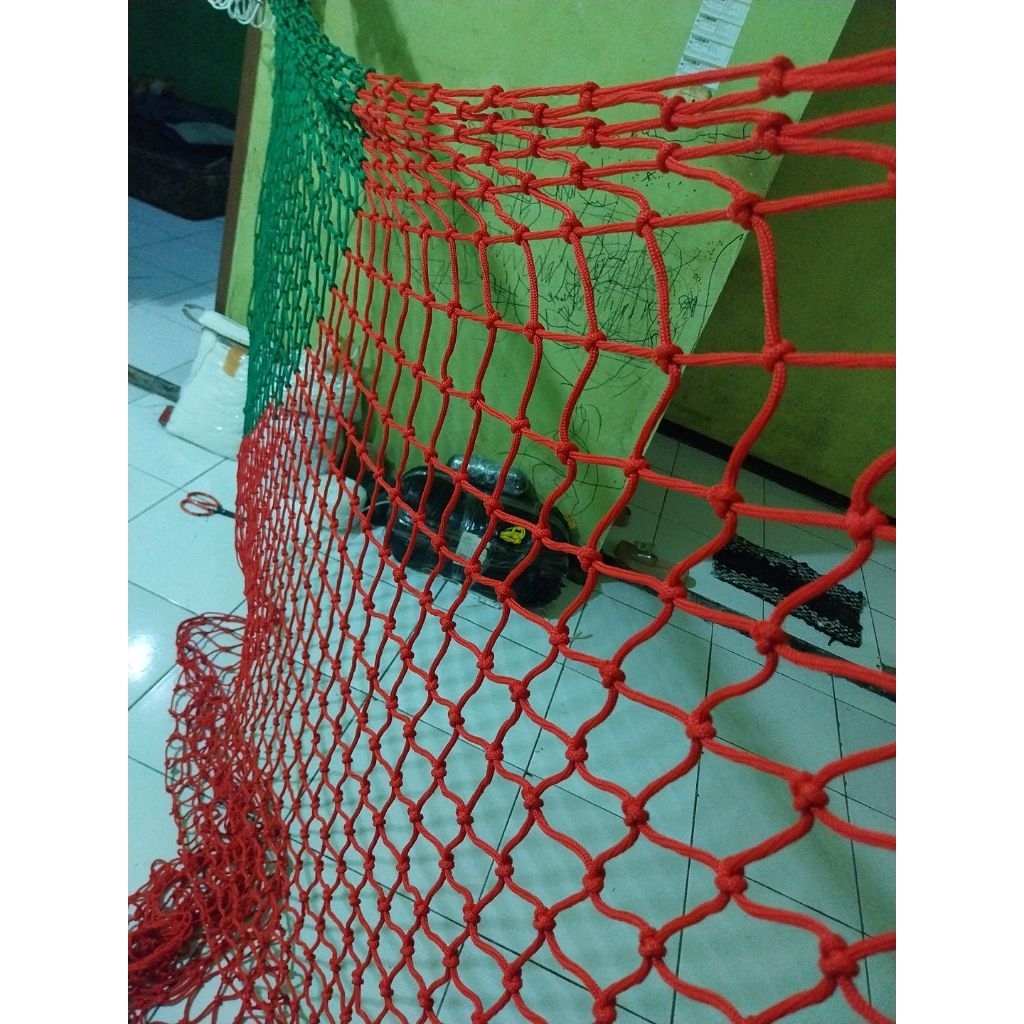 Jaring Mandi Bola playground 25 x 2 meter 5mm 5cm Warna warni