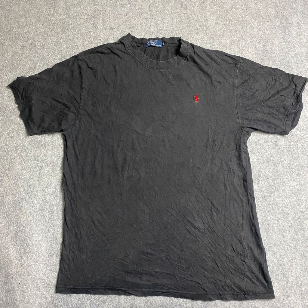 Kaos Polo Ralph Lauren Hitam - Atasan Casual Elegan Pria