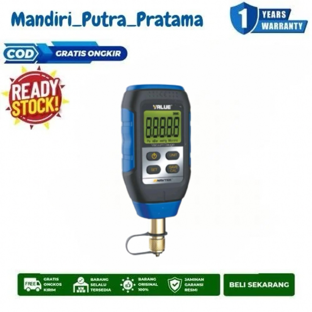 Digital Vacuum Gauge VALUE / Vacuum Pump Digital Value VMV-1