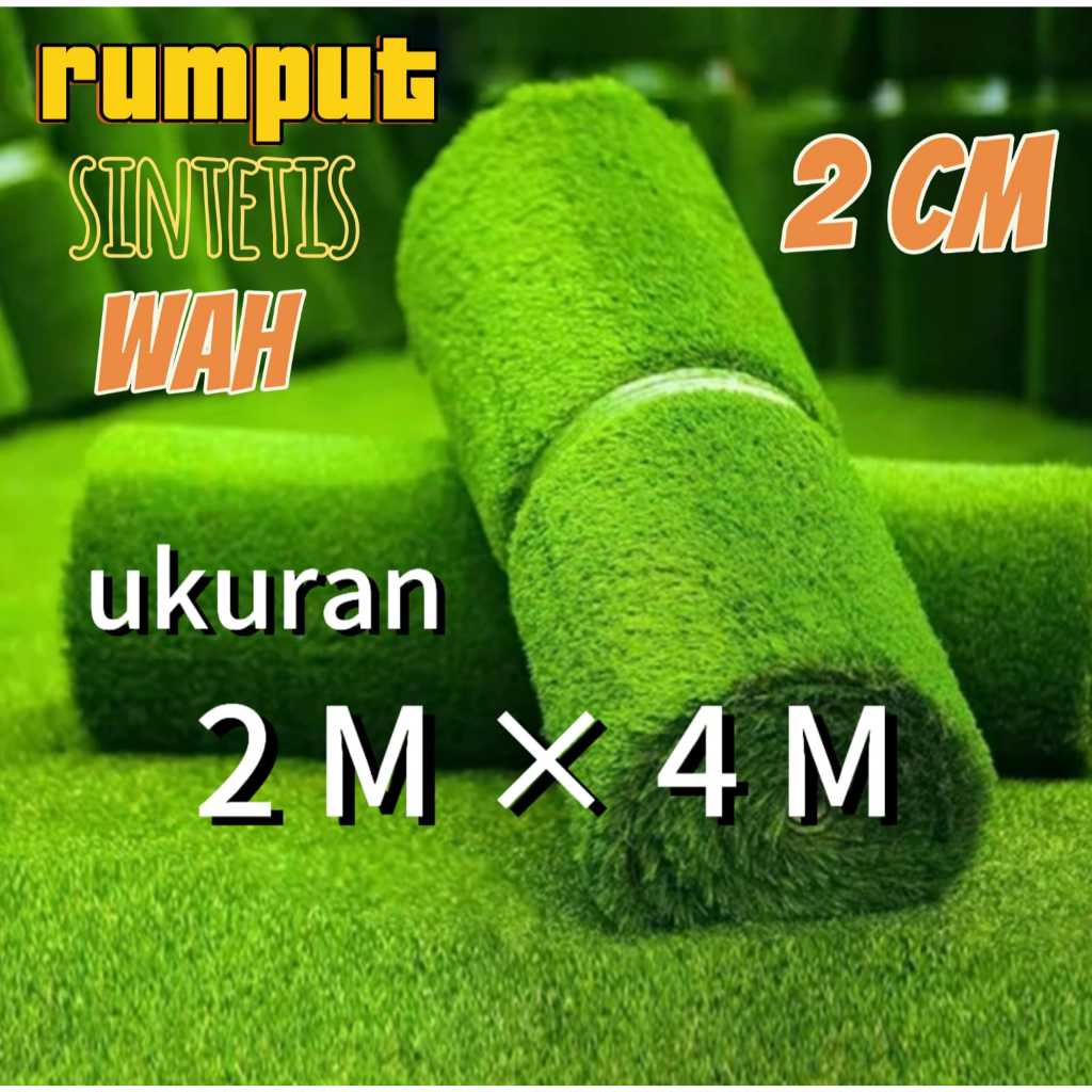 rumput sintetis swiss ukuran 2 meter x 4 meter #rumput sintetis meteran murah