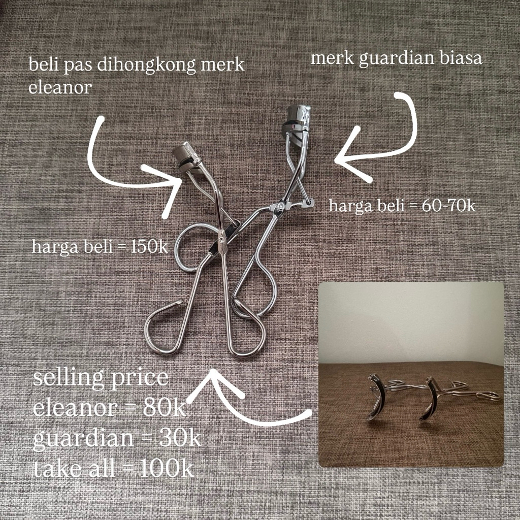 Preloved Eleanor & Guardian Eyelash Curler