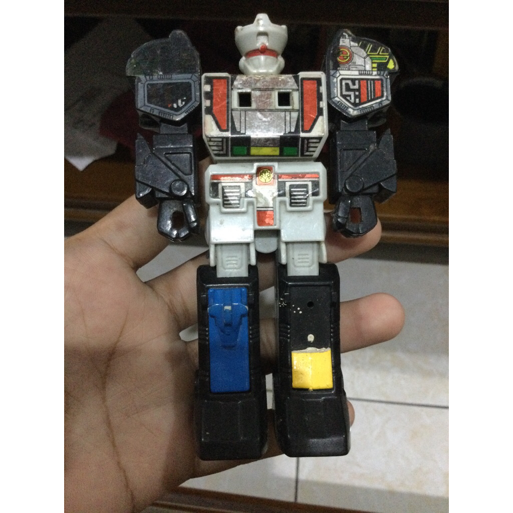 figur zord power ranger mmpr no brand kondisi seperti foto